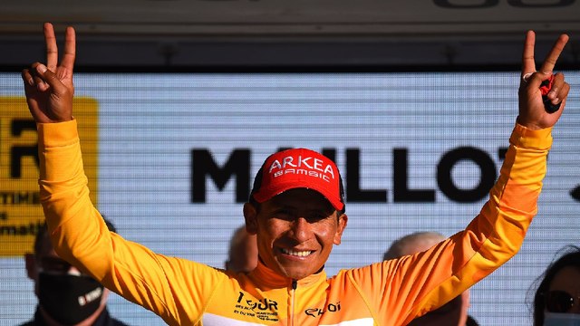 “Estamos contentos y cuando eso pasa podemos brillar”: Nairo tras ganar el Tour de los Alpes Marítimos