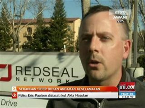 Serangan siber bukan ancaman keselamatan