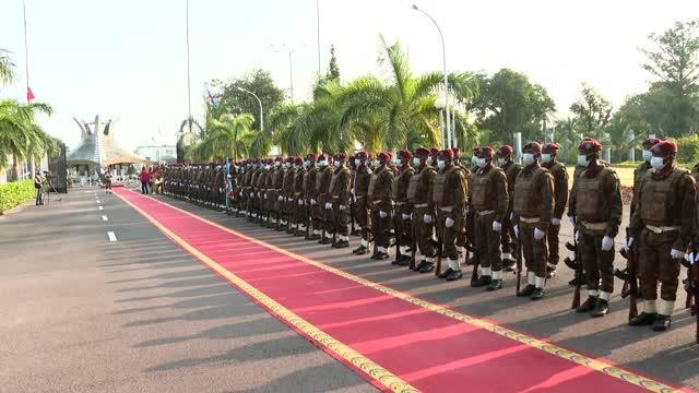 Cumhurbaşkanı Erdoğan, Kongo Demokratik Cumhuriyeti'nde resmi törenle karşılandı