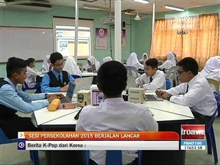 Sesi persekolahan 2015 berjalan lancar