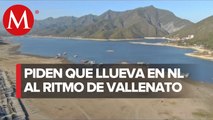 Con música vallenata y haciendo oración, piden por lluvias en la presa La Boca
