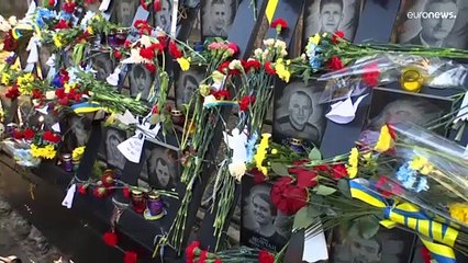 Ucrânia assinala Revolução da Maidan