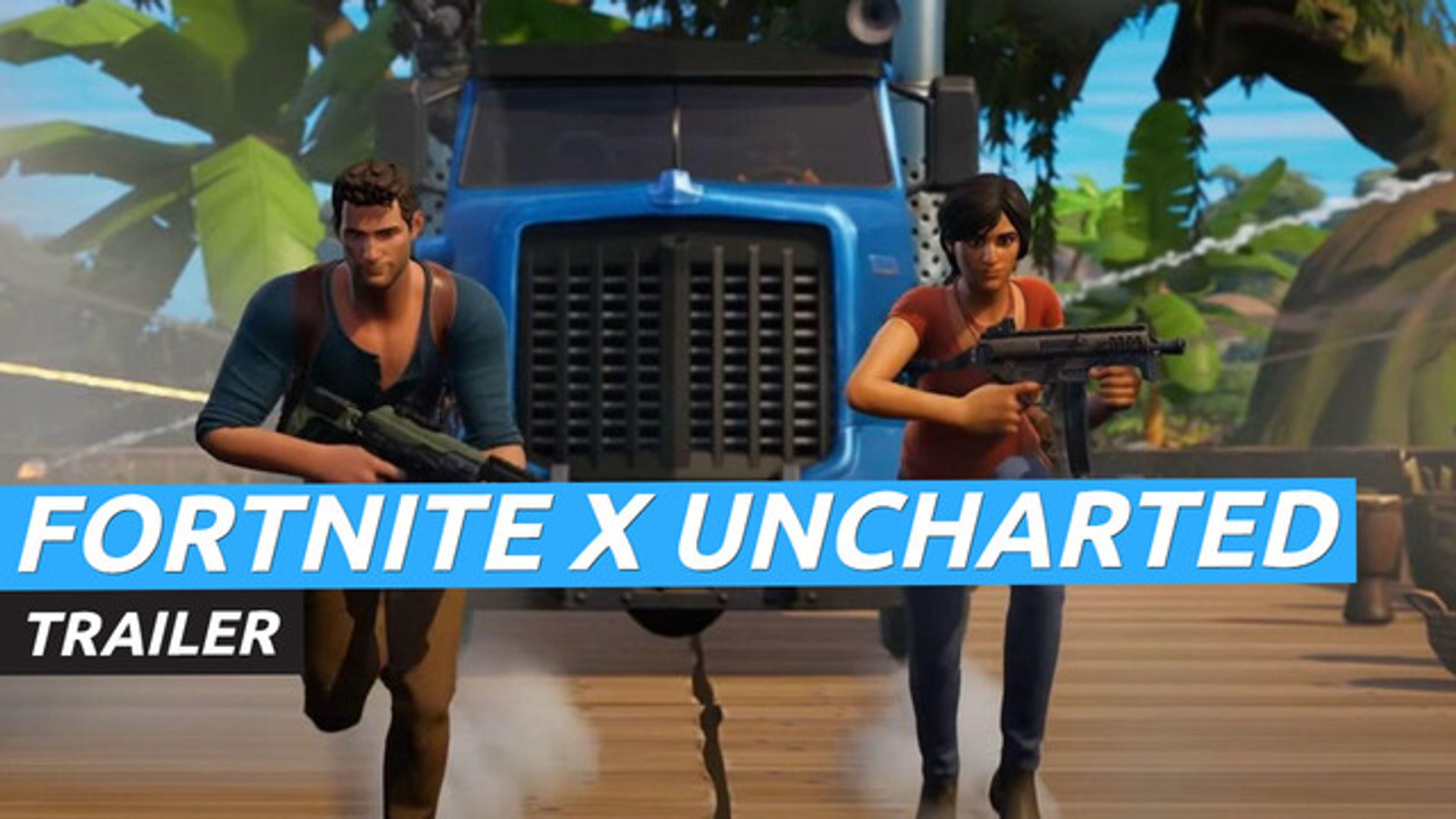 Personagens de Uncharted viram skins de Fortnite - Vídeo Dailymotion