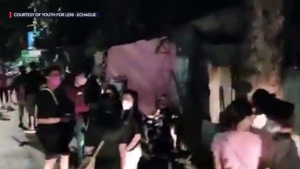 Robredo's volunteers in Isabela hold candle-lighting ceremony after mural removal