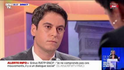 Gabriel Attal: "On va continuer à soutenir Air France-KLM"
