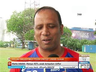 Dollah Sallleh akui Felda United lawan sukar