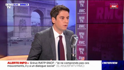 Gabriel Attal:"Autour de la mi-mars, on pourrait commencer à alléger les mesures, puis fin mars-début avril peut-être les lever totalement"