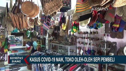 Dampak Naiknya Kasus Covid-19, Toko Oleh-Oleh Sepi Pembeli