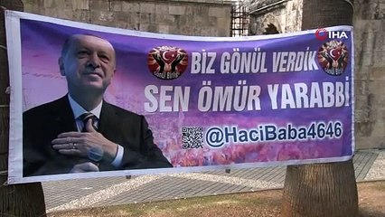 Cumhurbaşkanı için lokma dağıtan vatandaş: 2023 yılında zirveye çıkacak, yüzde 75 oy bekliyoruz