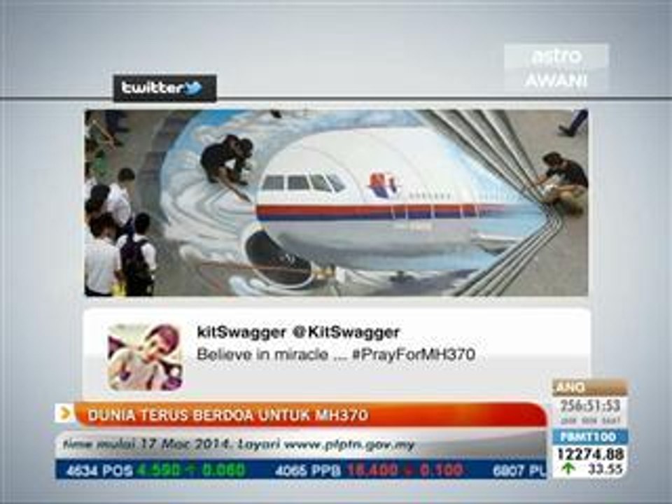 Dunia terus berdoa untuk MH370