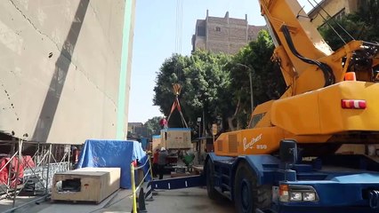 الخشت: أنجزنا 90% من مبنى العيادات الخارجية بمستشفى أبو الريش اليابانى