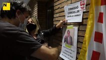 Segon dia d’ocupació al Departament d’Educació