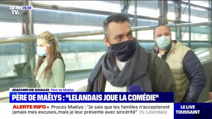 Joachim De Araujo, père de Maëlys: "Nordahl Lelandais est fidèle à lui-même, il joue la comédie, j'attends la condamnation à perpétuité"