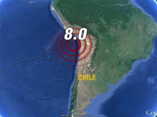 Gempa bumi melanda pantai di Chile