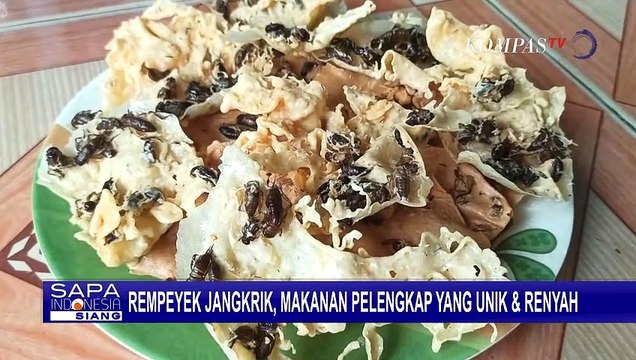 Unik! Rempeyek Jangkrik dengan Cita Rasa Gurih dan Renyah, Hanya 15 Ribu Saja