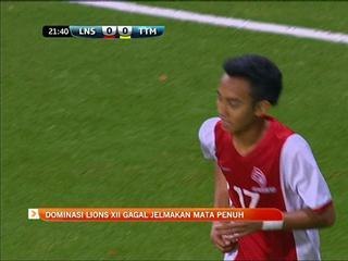 Dominasi Lions XII gagal jelmakan mata penuh