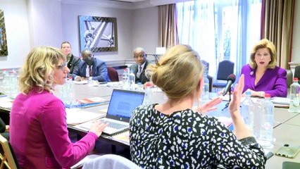 Lutte contre le travail des enfants : la 1ère dame Dominique Ouattara poursuit son offensive diplomatique