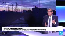 Crise en Ukraine : les séparatistes et Kiev s'accusent de bombardements.