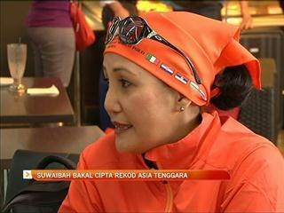 Suwaibah bakal cipta rekod Asia Tenggara