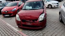 Bursa'da önünde seyreden otomobile çarpan sürücüye ceza kesildi