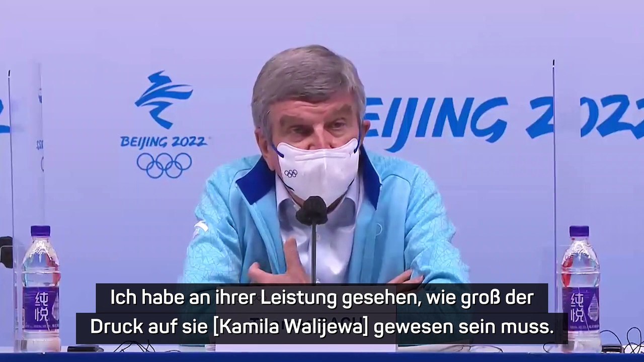 Bach zeigt sich “verstört” von Walijewa-Wettkampf