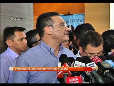 'Perkara paling sukar pernah saya hadapi' - Hishammuddin