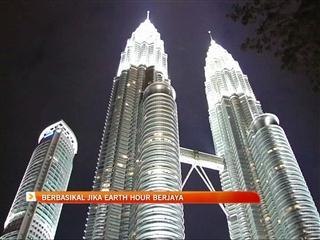 Berbasikal jika Earth Hour berjaya