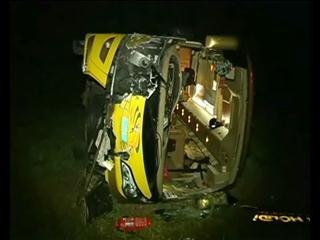 Kemalangan bas ekspres di Jawi Pulau Pinang