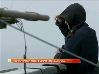 Kos pencarian MH370 cecah RM163.98 juta