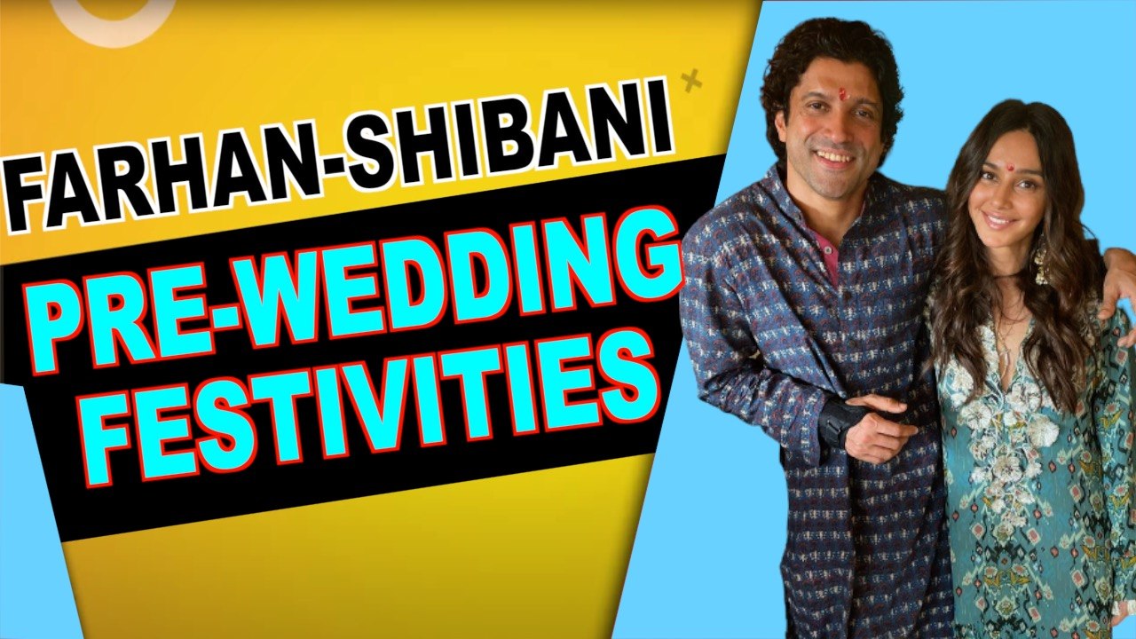 Farhan Akhtar, Shibani Dandekar's pre-wedding festivities begin