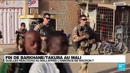 Fin des opérations Barkhane et Tabuka : quelles réactions au Mali ?