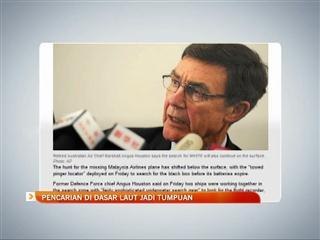 Pencarian di dasar laut jadi tumpuan