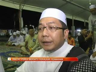 Rakyat perlu bersatu kekalkan keamanan