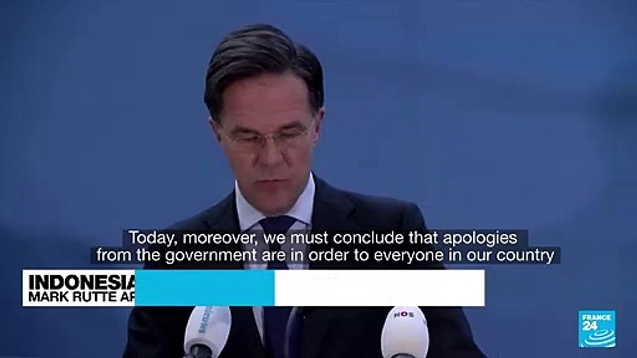 Dutch PM Rutte apologises for violence in Indonesian War of Independence