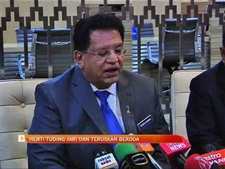 Henti tuding jari dan teruskan berdoa