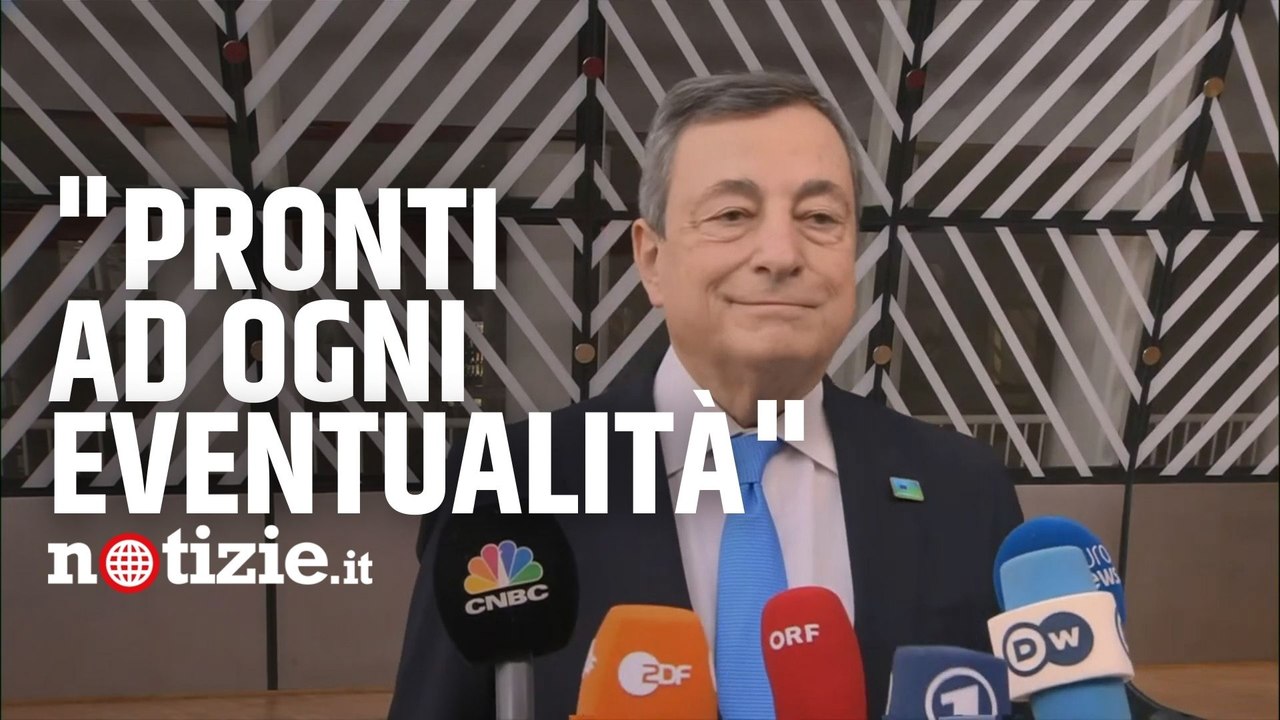 Crisi Russia Ucraina, Draghi sul dialogo con Putin: "Pronti ad ogni eventualità"