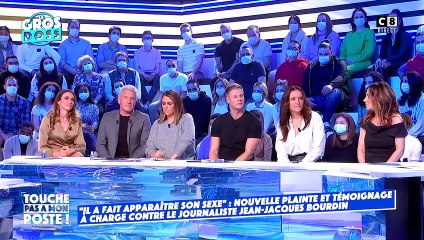 Delphine Wespiser dévoile une anecdote dans "Touche pas à mon poste", sur C8