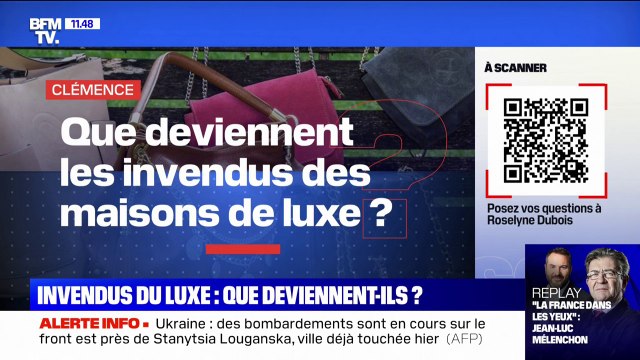 Que deviennent les invendus des grandes maisons de luxe? BFMTV répond à vos questions