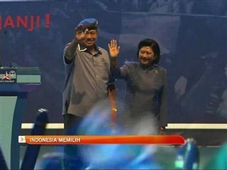 Menjelang pemilihan umum parlimen Indonesia