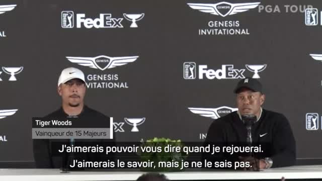 PGA - Woods n'envisage pas un retour imminent