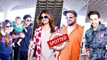 Shamita Shetty, Neha Bhasin, Mika, Mohit Malik, And More Leave Mumbai For Afsana Khan's Wedding