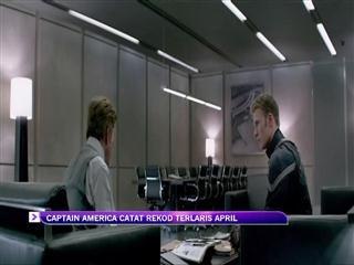 Captain America catat rekod terlaris April