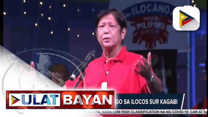 Suporta sa BBM-SARA UniTeam, bumuhos sa pag-iikot nila sa Norte na kilalang balwarte ng mga Marcos