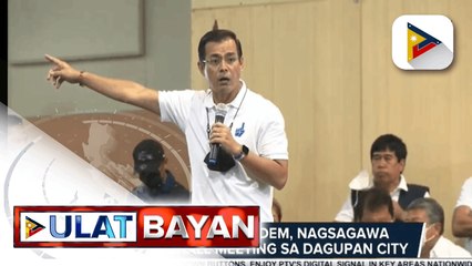 Moreno-Ong tandem, mga taga-Pangasinan naman ang sinuyo ngayong araw