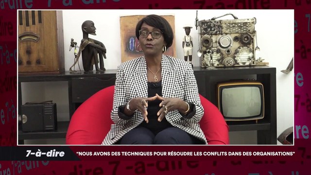 7-à-dire avec Aimée Véronique Bamba, médiateure professionnelle (B&B'S consulting)
