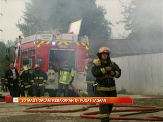 10 maut dalam kebakaran pusat jagaan di Chile