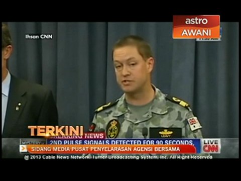 MH370: Another pulse signal detected on Sunday