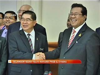 Selangor sedia teliti rayuan PNSB & SYABAS