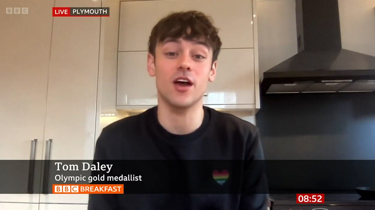 Tom Daley discusses gruelling Comic Relief trek