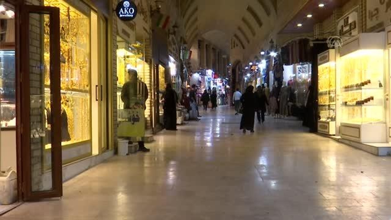 Erbil'deki tarihi Kayseri Çarşısı'nın Türkmen kuyumcuları mesleklerini nesilden nesle aktararak sürdürüyor
